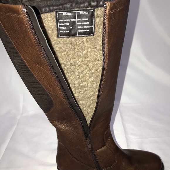 NWT Santana Canada Leather Below the Knee Boots - Picture 4 of 8